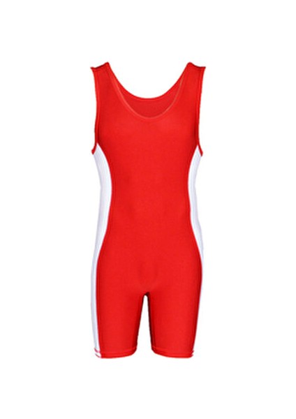 Güreş Mayosu Kırmızı ve Mavi Renkli Nefes Alabilir Kumaş ile Yüksek Konforlu XS-XL fiyatları