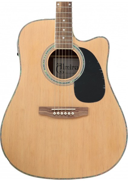 F650N-C Naturel Elektro Akustik Gitar