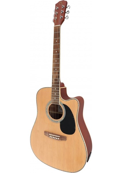 F650N-C Naturel Elektro Akustik Gitar