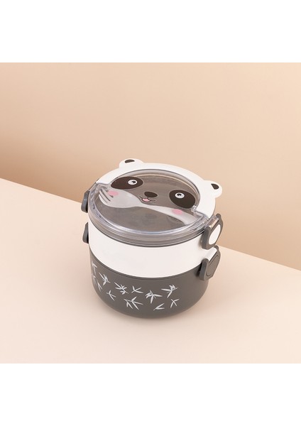 Japon Stili Çift Katmanlı El Tipi Öğrenci Öğle Yemeği Kutusu (Yurt Dışından)