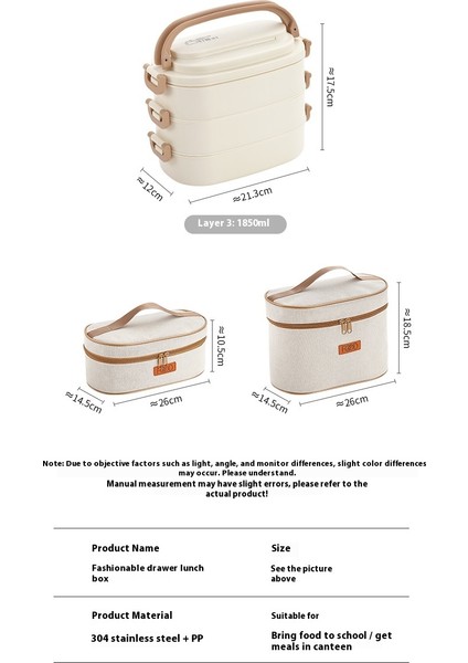 304 Paslanmaz Çelik Çok Katmanlı Büyük Kapasiteli Öğrenci Yemek Kutusu (Yurt Dışından) fiyatları
