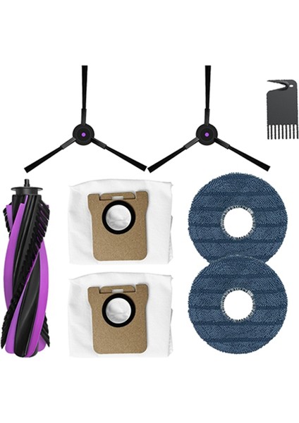 Jonr P20 Pro / Jonr T5 Pro Robot Süpürge Parçaları Hepa Filtre Paspas Bezi Ana Yan Fırçalı Süpürge Parçaları (Yurt Dışından)