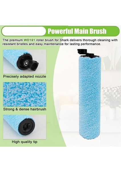 Shark WD161, WD261, AW261, WD101, AW302, WD201 Islak Kuru Elektrikli Süpürge Parçaları Için Silindir Fırça ve Filtre Değişimi (Yurt Dışından) modelleri