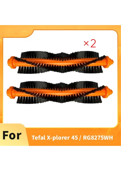 Tefal X-Plorer 45 / RG8275WH Süpürge Makinesi Aksesuarları Için 2 Adet Ana Fırça Ana Fırça Yedek Parçaları (Yurt Dışından) fiyatları