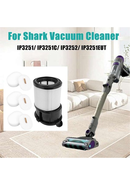 Shark IP3251, IP3251C, IP3252, IP3251EUT, IP1251, IP1250, IP1251C Elektrikli Süpürge Ataşmanı Için Yedek Filtre (Yurt Dışından) modelleri