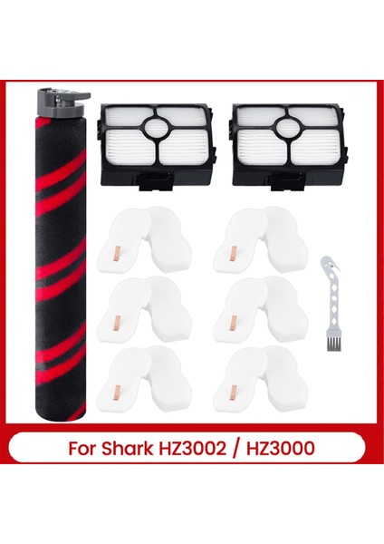 Shark HZ3002 / HZ3000 Stratos Ultralight Kablolu Dikey Elektrikli Süpürge Parçaları Için Rulo Fırça ve Filtre Aksesuarları Seti (Yurt Dışından)