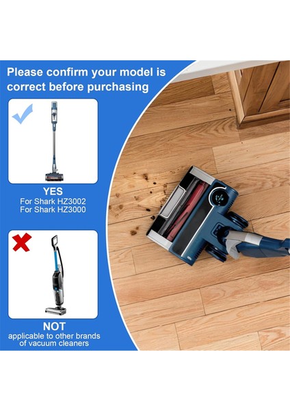 Shark HZ3002 / HZ3000 Stratos Ultralight Kablolu Dikey Elektrikli Süpürge Parçaları Için Rulo Fırça ve Filtre Aksesuarları Seti (Yurt Dışından) fırsatları