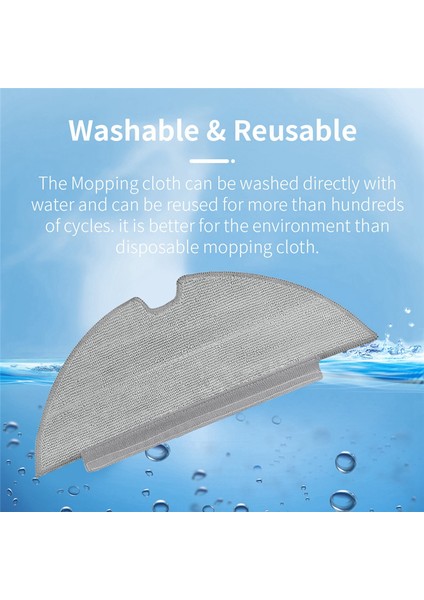 Robovac L35 Hibrit / L30 Hibrit Elektrikli Süpürge Toz Torbası Paspas Bezi Için 12 Adet Yedek Parçalar (Yurt Dışından) fırsatları