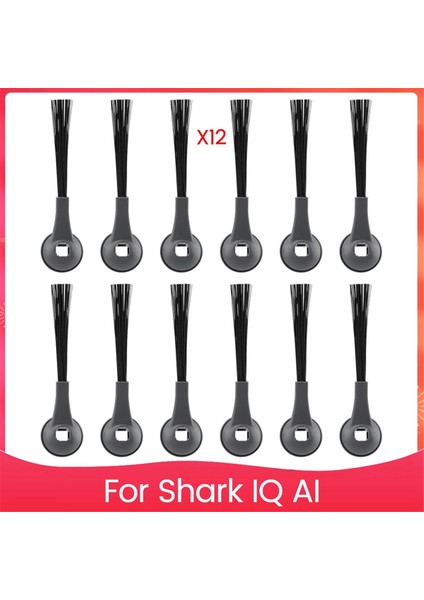 Shark Iq ve Aı Serisi Robot Süpürge Aksesuarları Için 12 Adet Yedek Parça, Yedek Yan Fırçalar (Yurt Dışından)