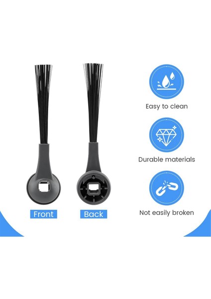 Shark Iq ve Aı Serisi Robot Süpürge Aksesuarları Için 12 Adet Yedek Parça, Yedek Yan Fırçalar (Yurt Dışından) fırsatları