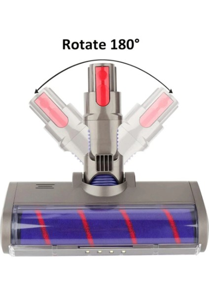 V10SLIM V12 Yumuşak Rulo Fırça Akülü Çubuk Elektrikli Süpürge Parçaları Parke Zemin Aksesuarları (Yurt Dışından) fırsatları