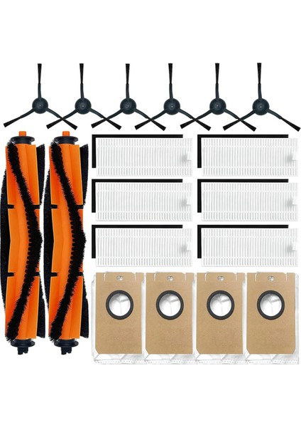 Ionvac Smartclean V4 Robovac Kendiliğinden Boşalan Robotlu Süpürge Aksesuarları Için Yedek Parçalar (Yurt Dışından)