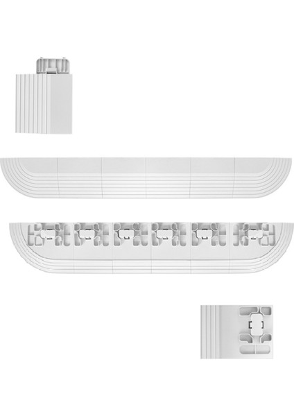 Evrensel Süpürge Eşik Çubukları Basamak Rampası Tırmanma Matı Yedek Parçaları Robot Süpürge Aksesuarları Kiti (Yurt Dışından)