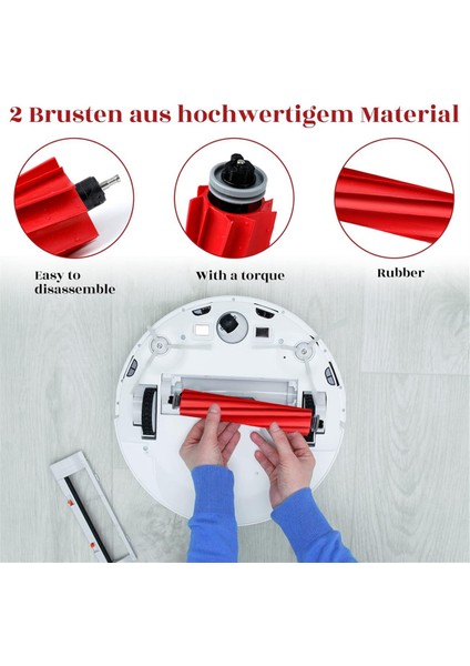 S7 Pro Ultra/s7 Maxv Ultra Için Aksesuar Seti, Toz Torbaları, Ana Silindir Fırçalı Robot Süpürge Aksesuarları (Yurt Dışından) modelleri