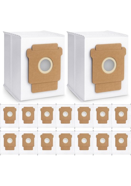 Irobot Roomba Q0520 Plus 405 Combo Plus 505 Combo Plus 504 Vac Y0140 Combo Y0110 Q0120 Robot Süpürge Toz Torbaları (Yurt Dışından)