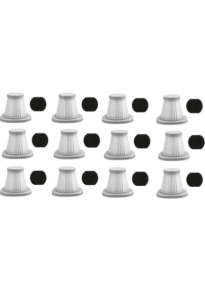 Deerma DX118C DX128C Taşınabilir Elektrikli Süpürge Için 12 Adet Hepa Filtre Toz Önleyici Hepa Filtre Ultra Dayanıklı Aksesuarlar (Yurt Dışından) fiyatları