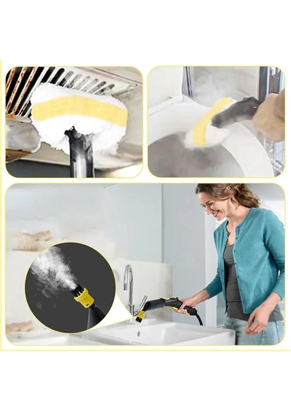 Karcher Easyfix Sc1 Sc2 Sc3 Sc4 Sc5 Serisi Buharlı Temizleyici Parçaları Için Buharlı Paspas Fırça Başlığı Nozulu Parçaları (Yurt Dışından) modelleri