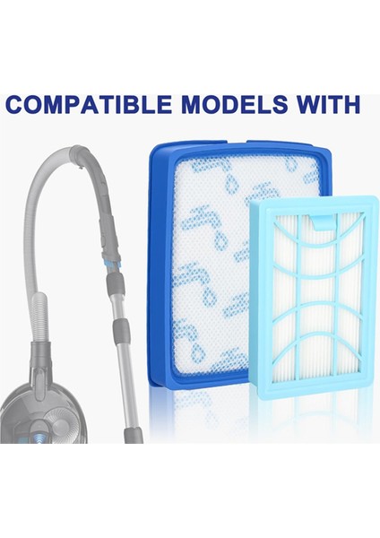 Philips 7000 Serisi Powerpro Expert Için Elektrikli Süpürge Filtresi, Philips FC9728/01, FC9728/81 Için Yedek Filtre Seti (Yurt Dışından) fiyatları