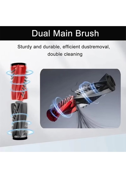 Roborock Saros 10R, S9 Maxv Slim, G20S Ultra Aksesuarları Için Uygundur Parça Ana Yan Fırça Filtre Paspas Toz Torbası Seti (Yurt Dışından) fırsatları