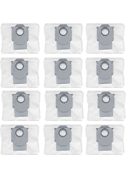Roborock S8 Maxv Ultra / P10 A7400RR / Q Revo / Qrevo Pro / Qrevo Maxv / Qrevo S / Qrevo Plus Robot Için 12 Adet Toz Torbası (Yurt Dışından) fiyatları