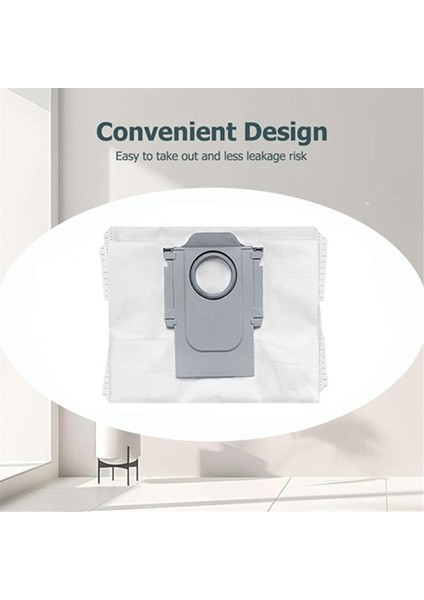 Roborock S8 Maxv Ultra / P10 A7400RR / Q Revo / Qrevo Pro / Qrevo Maxv / Qrevo S / Qrevo Plus Robot Için 12 Adet Toz Torbası (Yurt Dışından) fırsatları