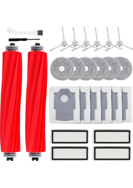 Roborock Qrevo S/qrevo Plus/qrevo Pro/qrevo Maxv Elektrikli Süpürge Yedek Parçaları Için Aksesuar Kiti (Yurt Dışından)