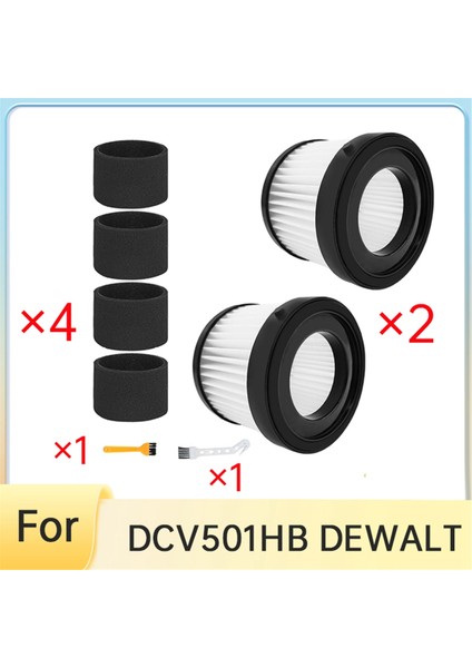Dewalt 20V Kablosuz El Süpürgesi Için DCV5011H Hepa Filtre Ultra Dayanıklı Aksesuarlar (Yurt Dışından)