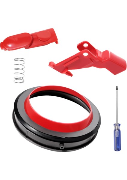 Dyson V11 Elektrikli Süpürge Yedek Parça Kiti (Sızdırmazlık Halkası, Klips Mandalı, Serbest Bırakma Anahtarı ve Tornavida Dahil) (Yurt Dışından)