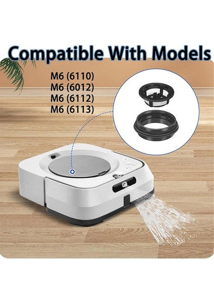 Irobot Braava Jet M6 Süpürge Aksesuarları Filtre Elemanı Su Tankı Filtresi Filtre Elemanı Sarf Malzemeleri Için Uygundur (Yurt Dışından) fırsatları