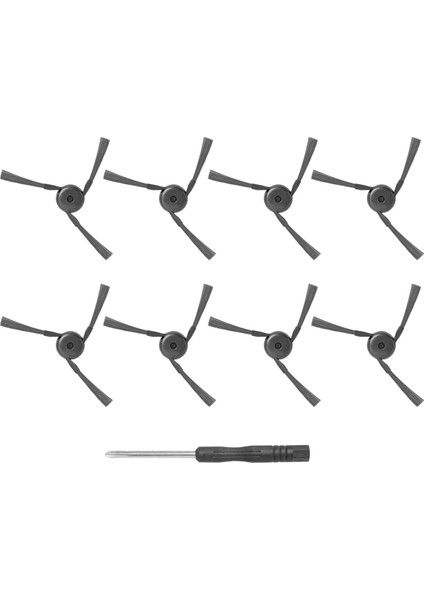 Dreame X40 Ultra Complete / L40 Ultra / X40 Master Için Yan Fırçalar Mova P50 Pro Ultra Vakum Yedek Parçaları (Yurt Dışından)