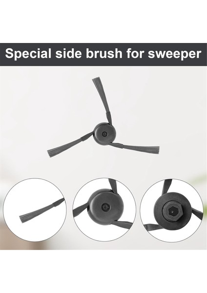 Dreame X40 Ultra Complete / L40 Ultra / X40 Master Için Yan Fırçalar Mova P50 Pro Ultra Vakum Yedek Parçaları (Yurt Dışından) fırsatları