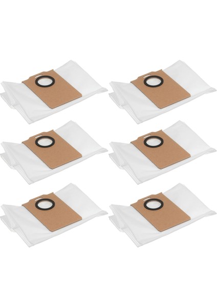 Monsga Ms1 Max/ Ultenic T10 Lite/ Liectroux M70 Pro/ Bpmıo B15 Plus/ Lubluelu L15 Plus Vakum Parçaları Toz Torbası 6 Adet (Yurt Dışından)