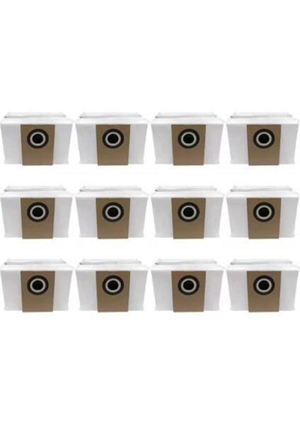 Viomi Alpha 2 Pro V-RVCLMD40B Elektrikli Süpürge Aksesuarları Toz Torbası Yedek Parçaları Için 12 Adet Toz Torbası (Yurt Dışından)