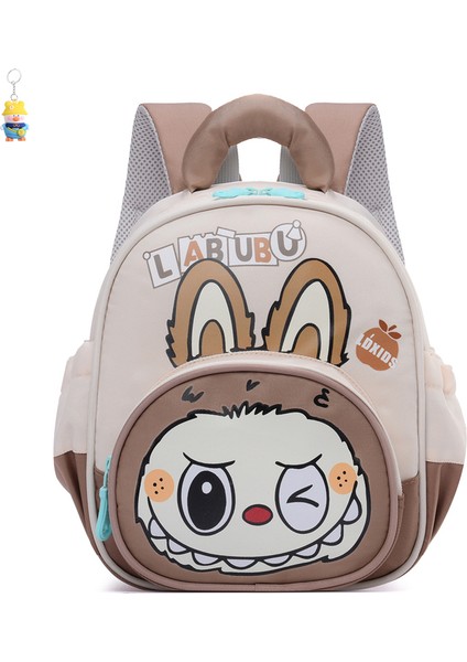 Anaokulu Okul Çantası Moda Çizgi Film Sevimli Çocuk Çantası Küçük Sınıf Erkek ve Kadın Bebek Büyük Kapasiteli Hafif Sırt (Yurt Dışından)