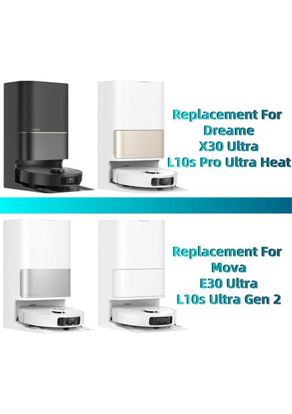 Dreame L10S Ultra Gen 2/L10S Pro Heat ULTRA/X30 Ultra Elektrikli Süpürge Aksesuarları Kiti Için Yedek Parçalar (Yurt Dışından) modelleri
