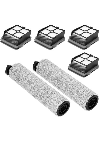 Tineco Ifloor 3/floor One S3 Kablosuz Elektrikli Süpürge Yedek Parçaları Için Fırça Rulosu ve Hepa Filtre Seti (Yurt Dışından)