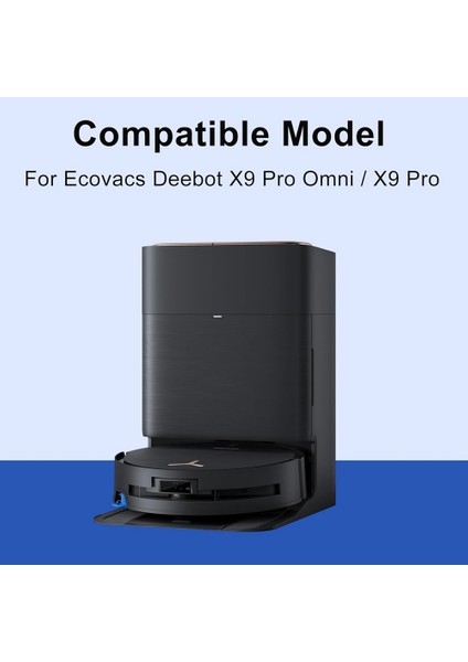 Ecovacs Deebot X9 Pro Omni / X9 Pro Elektrikli Süpürge Ana Fırça Paspas Silindiri Toz Torbası Hepa Filtresi Için Aksesuar Seti (Yurt Dışından) modelleri