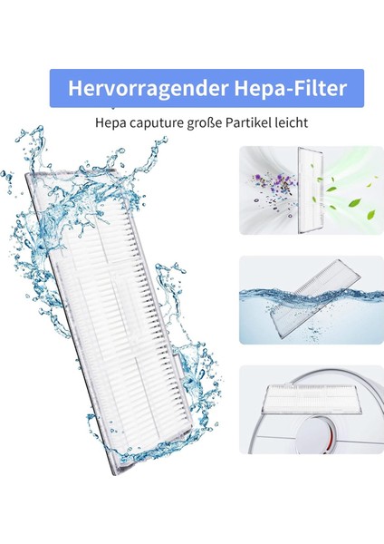 S7 S7 + S7 Artı S7 Maxv S7 Pro S7 Maxv Ultra Elektrikli Süpürge Ana Yan Fırçalar Hepa Filtreler Paspas Bezi (Yurt Dışından) fırsatları