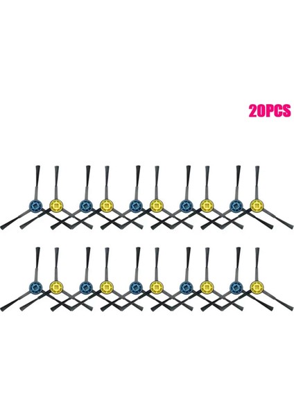 Midea S8+ Plus, Clıen T24, Thinkair RV50 Pro Yedek Aksesuarları Için Uygundur Aksesuarlar Yan Fırça (Yurt Dışından) fiyatları