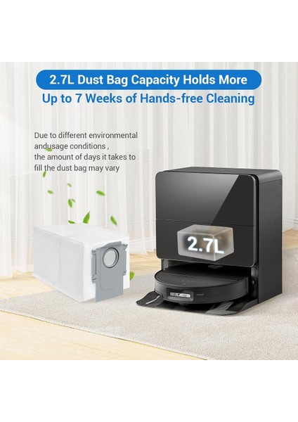 Roborock Saros 10 / S9 Maxv Ultra Robot Süpürge Aksesuarları Yedek Parçaları Ana Fırçalar Paspas Bezleri Filtreler Toz Torbaları (Yurt Dışından) fırsatları