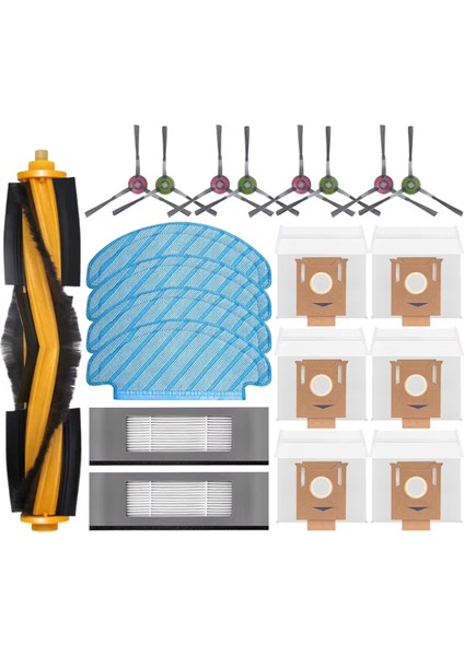 Ecovacs Deebot T8 Aıvı T9 Aıvı N8 Pro Aıvı N9 N10 N10 Plus Aksesuarları Ana Fırça, Yan Fırça, Filtre, Toz Torbası, Filtre (Yurt Dışından)