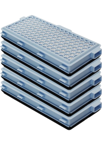 Airclean Için 5 Paket Hepa Filtreler -Ha 50 Filtre Modelleri S4,S5,S6,S8,S8000,S6000,S5000,S4000,S8999,S5999 (Yurt Dışından)