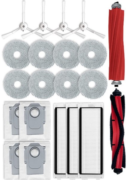 Q/P10 A7400RR Yedek Parça Hepa Filtre Paspas Bezleri Toz Torbası Robot Süpürgeler Temizleyici Aksesuarları (Yurt Dışından)