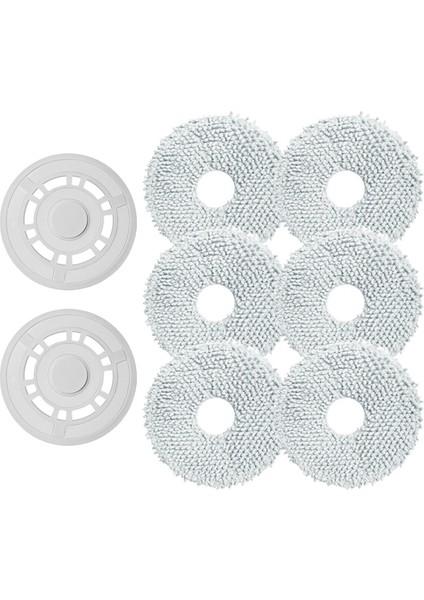 B101CN/S10 S10 Pro Robotlu Süpürge Yıkanabilir Paspas Paçavra Paspas Bezi Stent Yedek Parça (Yurt Dışından)