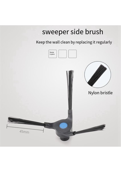 X2 X2PRO Süpürme Robotu Yedek Parçalar Yedek Parça Yedek Aksesuarlar Sarf Malzemeleri Parçaları (Yurt Dışından) fırsatları