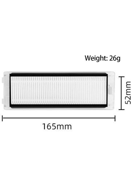 P10 / Q Robotlu Süpürge Için 8 Adet Yedek Parçalar Hepa Filtre (Yurt Dışından) modelleri