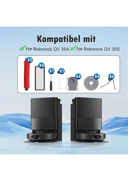 Roborock Qv 35S / Qv 35A Robot Süpürge Parçaları Için Aksesuar Seti (Yurt Dışından) fiyatları