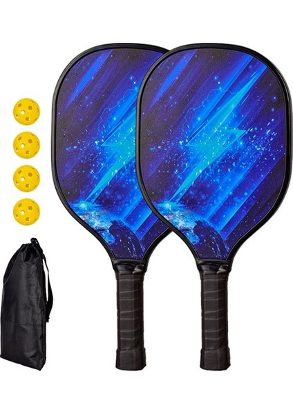 4 Pickleball (Ve Taşıma Çantası) ile Pickleball Raket Seti (Yurt Dışından)