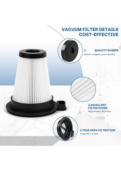 Wyze Elektrikli Süpürge Için 5 Adet Hepa Yedek Filtre, 1 Adet Fırça ile Yüksek Verimli Elektrikli Süpürge Filtresi Değişimi (Yurt Dışından) modelleri