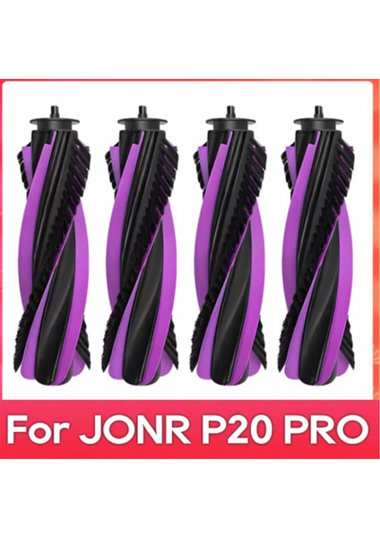 Jonr P20 Pro Için 4 Adet Ana Fırça Ana Fırça Yedek Parçaları Elektrikli Süpürge Yedek Parça Takımı (Yurt Dışından) fiyatları